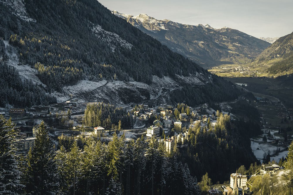 Blick über Bad Gastein